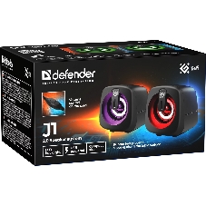 Компьютерная акустика Defender J1 6Вт, подсветка, питание от USB