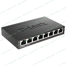 Коммутатор D-Link DGS-1008D/R1A, 8x1000Base-T, корпус металл