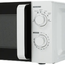 Микроволновая печь JVC JK-MW120M белый, 20 л, 700 Вт, переключатели - поворотный механизм