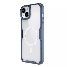 Чехол Nature TPU Pro Magnetic Case, синий, (AP IP15 Plus)