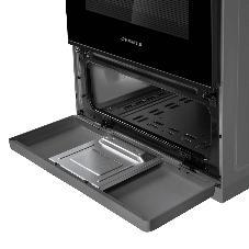 Плита газовая Maunfeld MGC50GEGR08 серый, конфорок 4 шт, духовка 59 л, 50 см x 88 см x 65 см