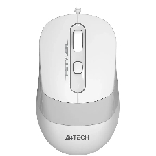 Мышь проводная A4Tech Fstyler FM10S белый/серый, 1600 dpi, USB, кнопки - 4