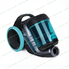 Пылесос BQ VC1607C серый-голубой, 420/1600 Вт, уборка сухая, пылесборник контейнер, 3 л