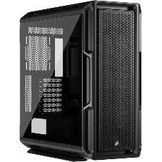 Корпус без блока питания Case Corsair 5000T, Midi-Tower, TG, no fan, 4xUSB-A 3.2, 1xUSB 3.2 Type-C, E-ATX, ATX, mATX, mITX черный
