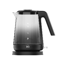 Электрочайник BQ KT1000G черный, 1.7 л, 2200 Вт, скрытый нагревательный элемент