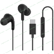 Проводные наушники Xiaomi Type-C Earphones черный, внутриканальные, USB Type-C