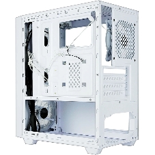 Компьютерный корпус Ginzzu CL610 mATX FAN 4*12FRGb белый