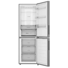 Холодильник Haier CEF530CSRG серебристый двухкамерный 207/91л морозилка снизу, No Frost