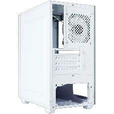 Компьютерный корпус Ginzzu CL610 mATX FAN 4*12FRGb белый