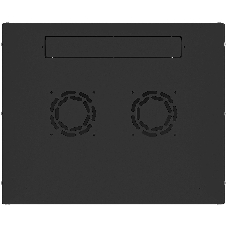 Шкаф коммутационный NTSS Lime (NTSS-WL6U5545GS-BL) настенный 6U 550x450 мм пер. дв. стекл несъемн. бок. пан. 30 кг черный 370 мм 9.6 кг 110 град. 370 мм IP20 сталь