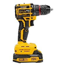 Дрель-шуруповерт Denzel CDH-BL-20, 20 В, 2 Ач, 50 Нм, бесщеточный