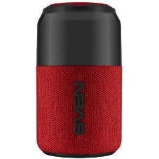 Колонка портативная SVEN PS-130 red (10 Вт, USB, Bluetooth, питание от USB/аккумулятора)