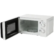 Микроволновая печь JVC JK-MW120M белый, 20 л, 700 Вт, переключатели - поворотный механизм