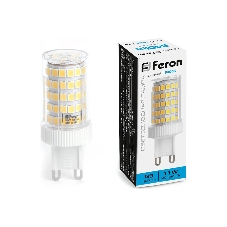 Лампа светодиодная Feron LB-435 11Вт 230В G9 дневной капсульная Лампа светодиодная Feron LB-435 11Вт 230В G9 дневной капсульная