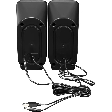 Акустическая система Оклик OK-120U 2.0 черный 6Вт