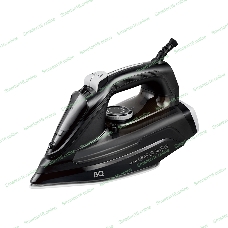 Утюг BQ SI1002 черный, 2600 Вт, 30 г/мин, 140 г/мин, 320 мл