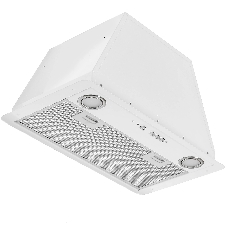 Вытяжка встраиваемая Elikor Flat 52П-650-К3Д белый, 50 см, 650 м³/ч, 36 дБ
