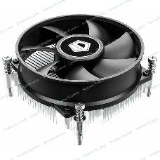 Кулер ID-COOLING DK-17 PWM серебристый/черный 92мм алюминий 2200rpm 26db 4-pin 65W 42мм