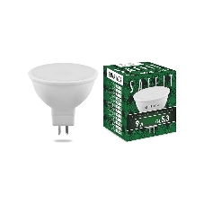 Лампа светодиодная SAFFIT SBMR1609 (55086) 9Вт 230В GU5.3 дневной