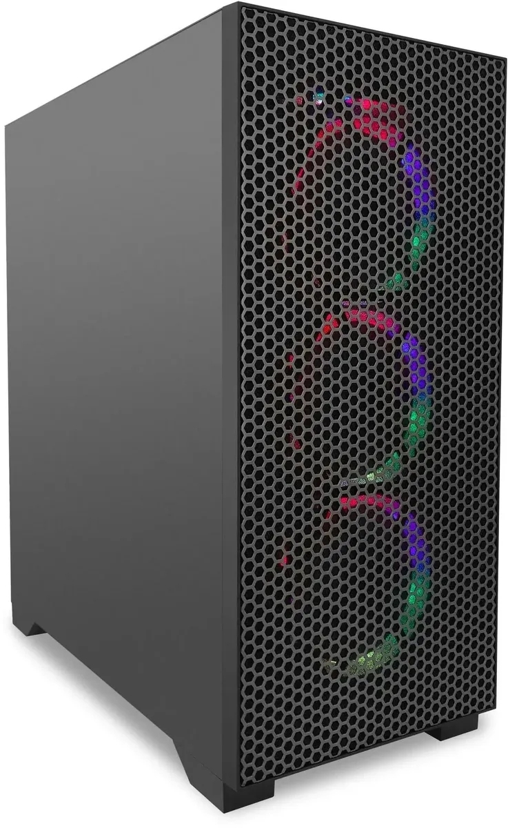 Компьютер IRU Tactio 510B7GP TWR i7 14700F (2.1) 64Gb SSD1Tb RTX5070 12Gb FreeDOS GbitEth 750W черный (RUS) (2146245)