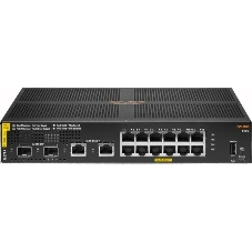 Коммутатор HPE Aruba 6100 12G CL4 2SFP+ 139W, 12×1 Гбит/с PoE+ + 2×10 Гбит/с SFP+, управляемый
