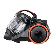 Пылесос Samsung VC15K4136VL/EV черный/оранжевый, 390/1500 Вт, уборка сухая, пылесборник контейнер 1.3 л