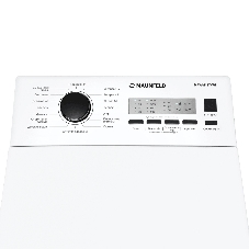 Стиральная машина Maunfeld MFWM127WH белый, загрузка вертикальная 6,5 кг, 1200 об/мин., класс: А+++