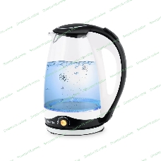 Чайник электрический Vitek VT-7027 BK/W (стекло)
