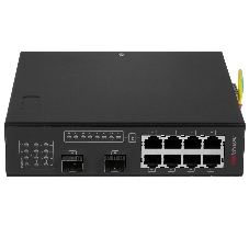 Коммутатор Hikvision DS-3T0310P, 8×100 Мбит/с PoE+ + 2×1 Гбит/с SFP, неуправляемый