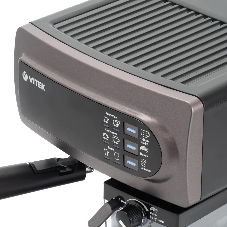 Кофеварка рожковая Vitek VT-1517 VT фиолетовый, исп. кофе - молотый, 1.65 л, 1238 Вт, 15 бар