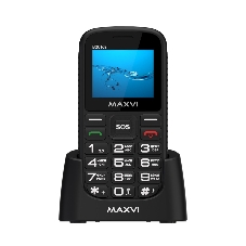 Мобильный телефон Maxvi B201ds черный