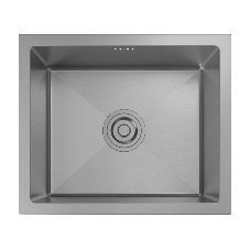 Кухонная мойка GRANFEST 4538 inox 1 чаша 400x330x205, монтаж: универсальный, материал: нержавеющая сталь, нержавеющая сталь