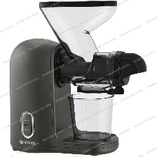 Соковыжималка Vitek VT-3715 чёрный, шнековая горизонтальная, 300 Вт, 280 мл, электронное, реверс