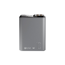 Портативный аккумулятор OLMIO QS-10, 10000mAh, 22.5W QuickCharge3.0/PowerDelivery, LCD, темно-серый