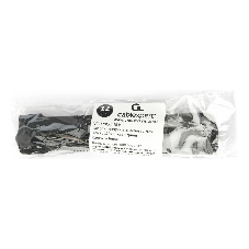 Хомуты-липучки на основе ленты Cablexpert Velcro VT-110x11BK 110 x 11 мм, черные (12 шт.)