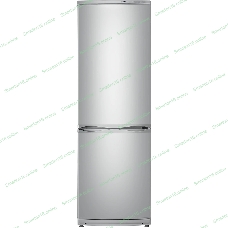 Холодильник Atlant ХМ-6021-080 серебристый двухкамерный 225/101л морозилка снизу