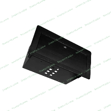 Металлический корпус WRTS-11BOX-B Wize для модульной системы врезного лючка в стол с убирающейся крышкой, черный;