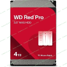 Жесткий диск WD Red Pro WD4005FFBX, 4ТБ, HDD, SATA III, 3.5