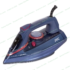 Утюг JVC JRI01 синий, 2400 Вт, 20 г/мин, 120 г/мин, 300 мл
