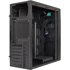 Компьютерный корпус Miditower ExeGate XP-333U-UNS500 (ATX, БП UNS500 с вент. 12см, 1хUSB/2хUSB 3.0, аудио, черный)