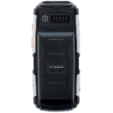 Мобильный телефон BQ 2430 Tank Power черный/серебристый