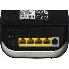 Роутер беспроводной D-Link DSL-2640U/R1A ADSL2+ черный ANNEX А