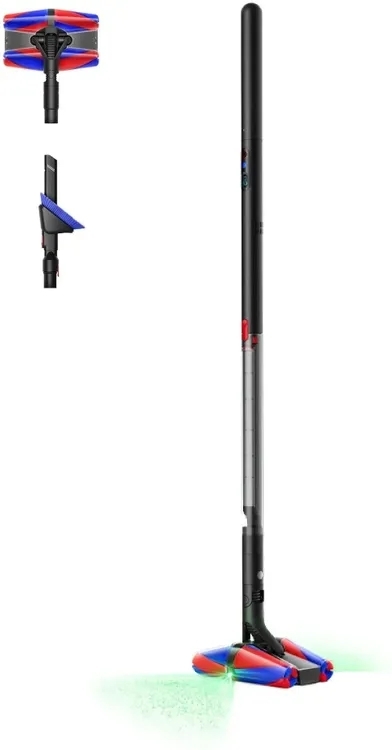 Пылесос вертикальный Dyson Pencil Vac Fluffycones черный, питание от аккумулятора, 55 Вт, уборка сухая, пылесборник 0.08 л