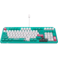 Клавиатура ASUS TUF Gaming K3 Gen II MIKU Edition проводная, USB Type-A, голубой