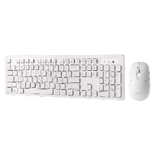 Комплект клавиатура+мышь Smartbuy 105AG беспроводной, USB, 1200 DPI, белый