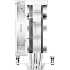 Кулер для процессора PCcooler RT500 TC ARGB, белый, 120 мм, алюминий/медь, 500-2200 об/мин, 34.9 дБ, 4 pin PWM, 240 Вт, высота 152 мм