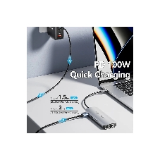 Мультифункциональный хаб Vention USB Type C 8 в 1