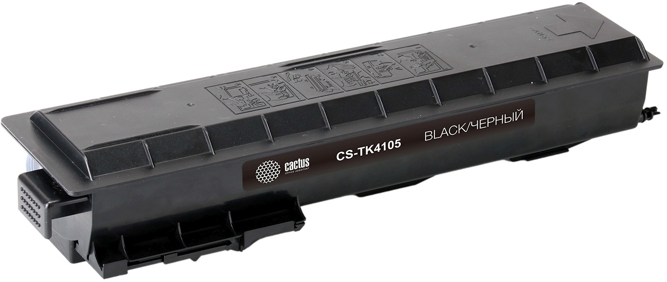Картридж лазерный Cactus CS-TK4105 черный (15000 стр.) для Kyocera Mita TASKalfa 1800/2200/1801/2201
