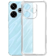 Чехол (клип-кейс) BoraSCO для Xiaomi Poco M6 4G Bumper Case прозрачный