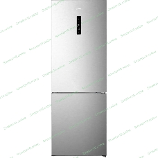 Холодильник Gorenje NRK720EAXL4 серый двухкамерный 347/109л морозилка снизу, No Frost